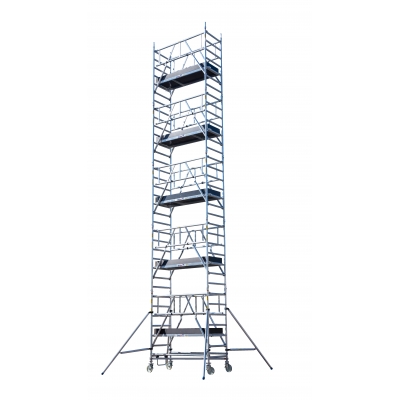 Rusztowanie aluminiowe Drabex RA-1120 R-R (0,65x2,05m) wys. rob. 8,90m